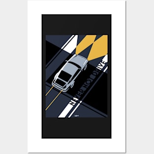 911 Turbo: Never Not Drive (Grey) Posters and Art